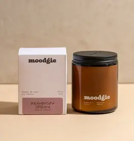 Moodgie BOUGIE : FRAMBOISE + SÉQUOIA