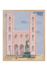 AFFICHE : MONTRÉAL BASILIQUE NOTRE DAME 8X10