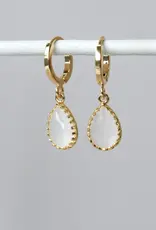 BOUCLES D'OREILLES :  DIPO CRÈME
