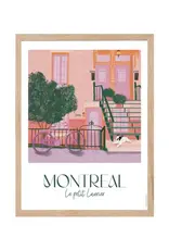 AFFICHE : LE PETIT LAURIER + BULLDOG 12x16