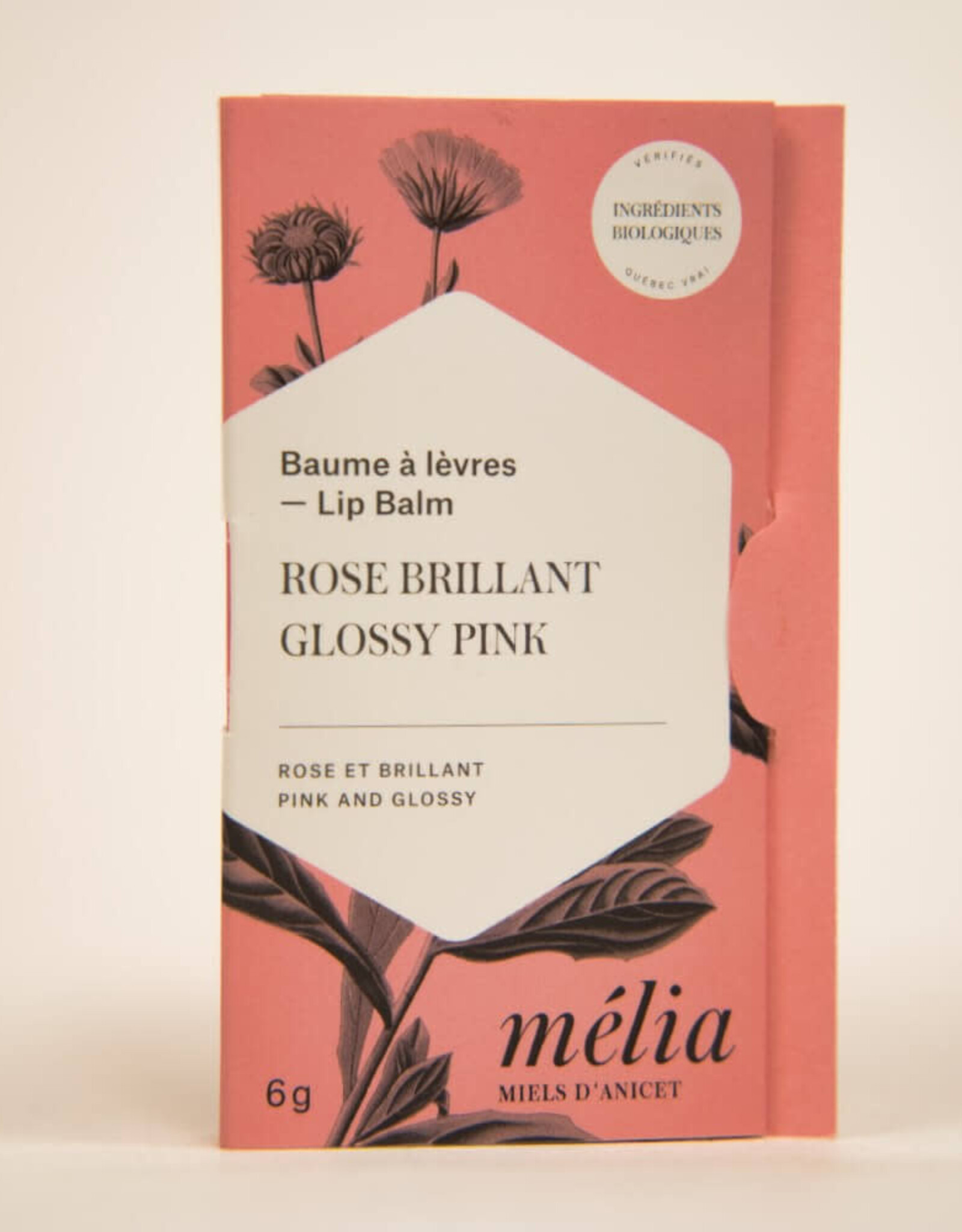 BAUME À LÈVRES : ROSE BRILLANT