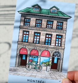 CARTE POSTALE : 421, PLACE JACQUES-CARTIER