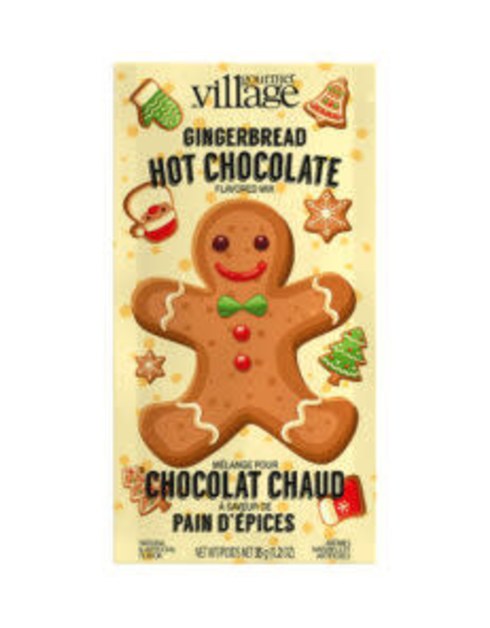 MÉLANGE POUR CHOCOLAT CHAUD : PAIN D'ÉPICES (GINGERBREAD MAN)