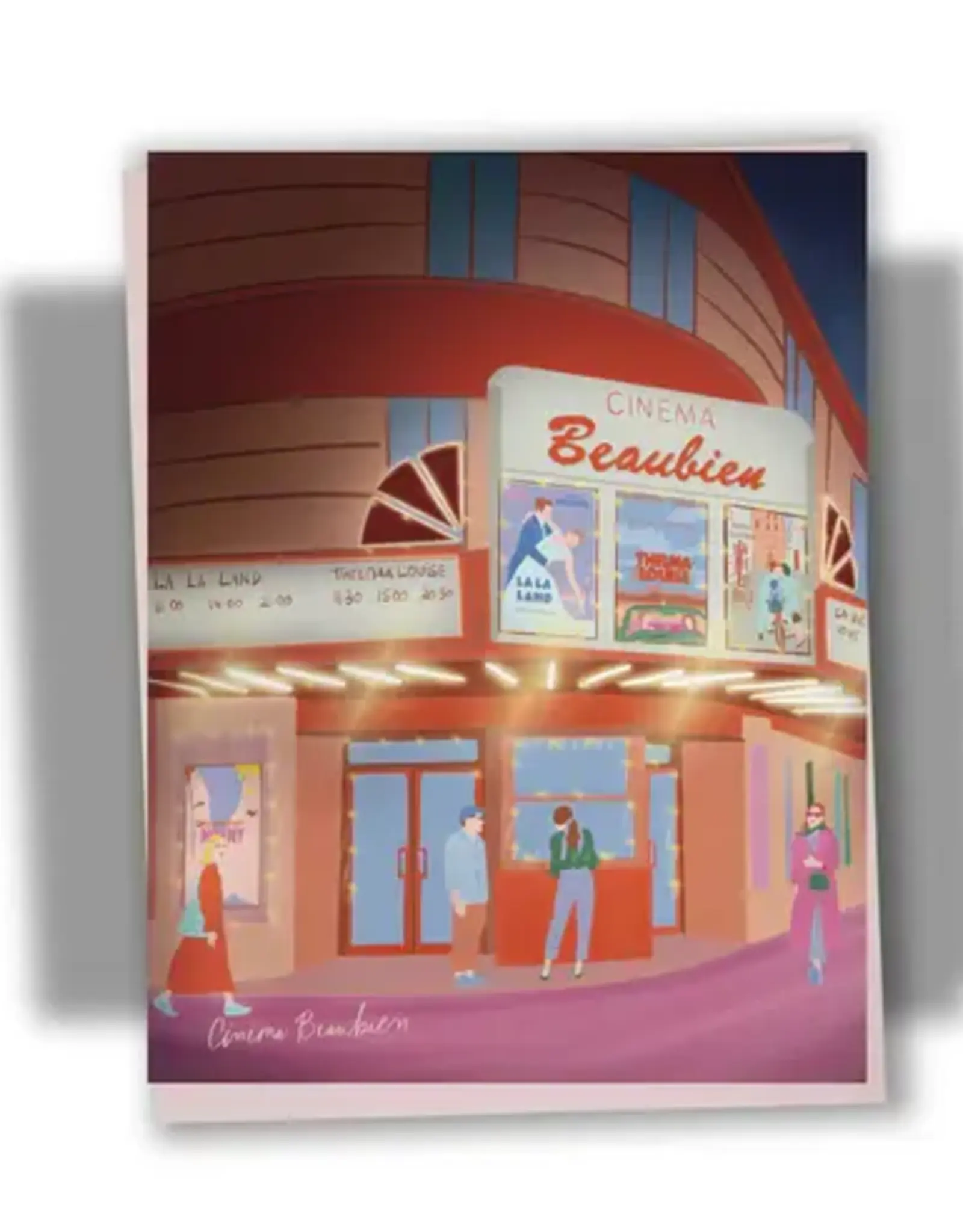 CARTE POSTALE : CINEMA BEAUBIEN (LILI GRAFFITI)