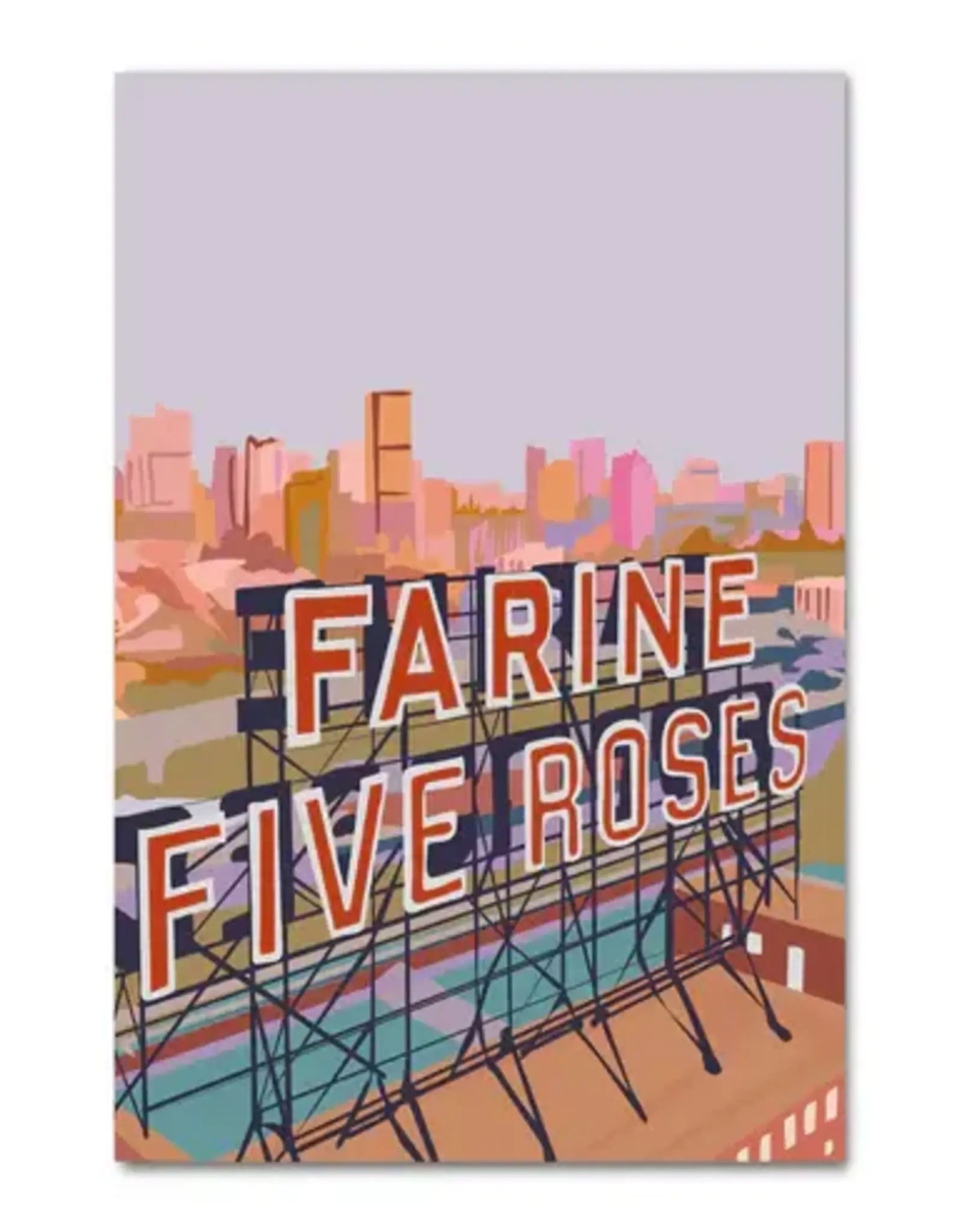 CARTE POSTALE : FARINE FIVE ROSES (LILI G.)