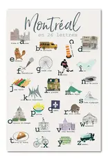 CARTE POSTALE : MONTRÉAL EN 26 LETTRES