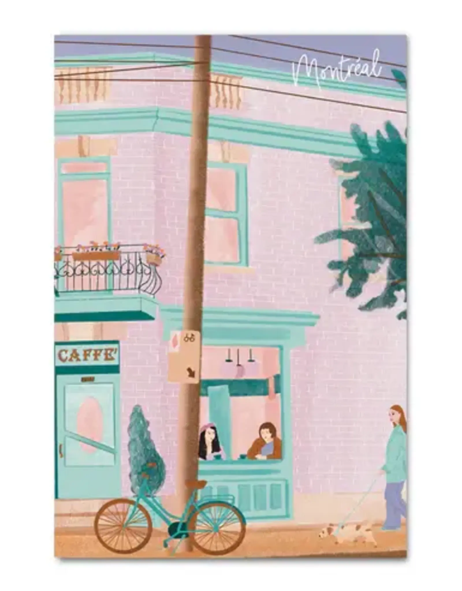 CARTE POSTALE : MONTRÉAL PETITE ITALIE