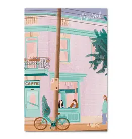 CARTE POSTALE : MONTRÉAL PETITE ITALIE