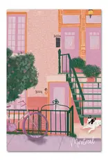 CARTE POSTALE : PETIT LAURIER + BULLDOG