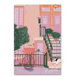 CARTE POSTALE : PETIT LAURIER + BULLDOG