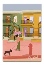 CARTE POSTALE : MONTRÉAL PETITE PATRIE