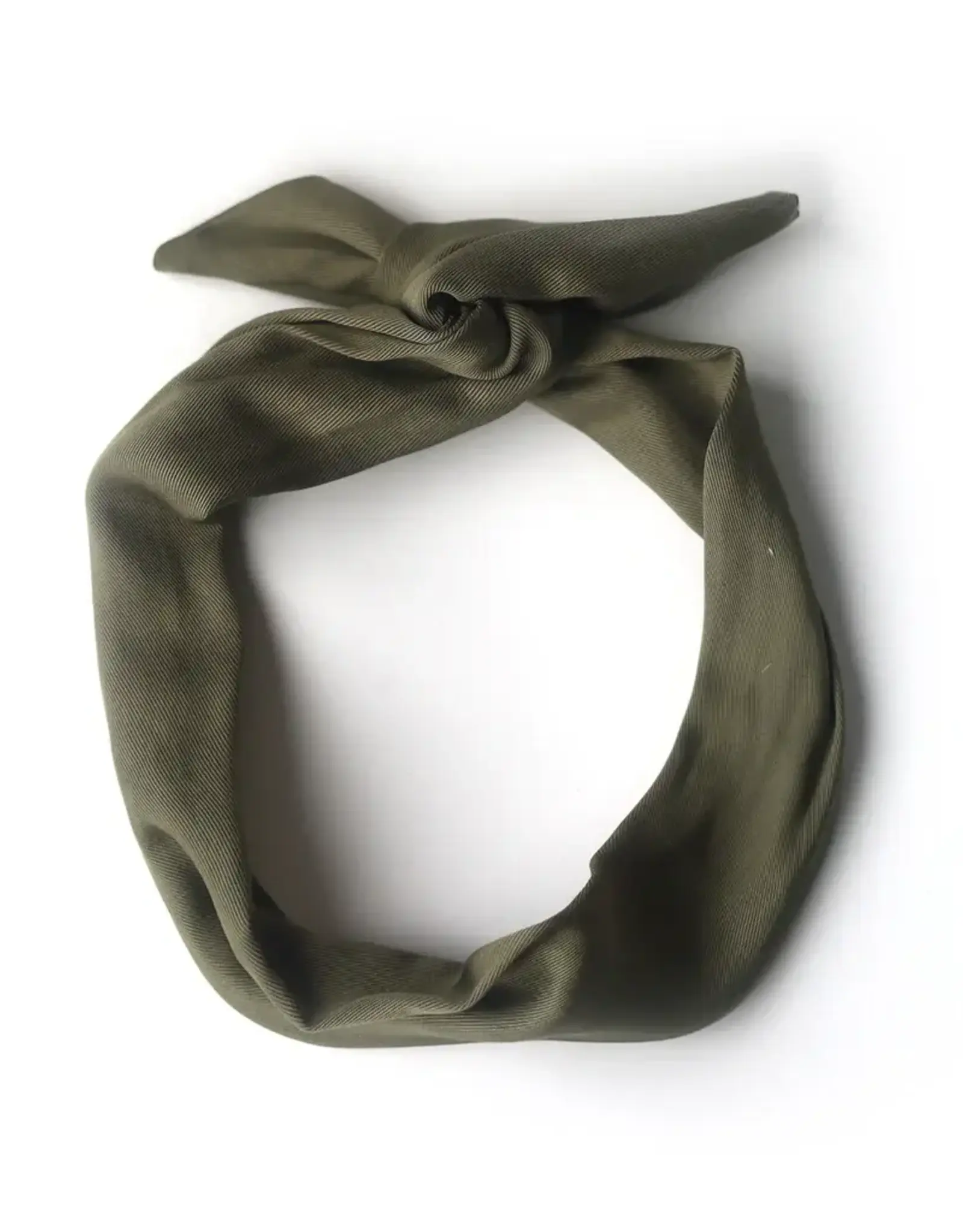 BANDEAU À TORSADER  : VERT MILITAIRE