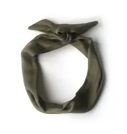 BANDEAU À TORSADER  : VERT MILITAIRE