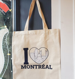 ARTIMO SOUVENIRS TOTE BAG : I LOVE MONTRÉAL (ARTIMO)