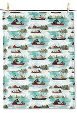 LINGE À VAISSELLE : ANIMAUX + CANOE