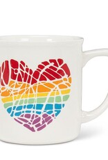TASSE : COEUR ARC-EN-CIEL