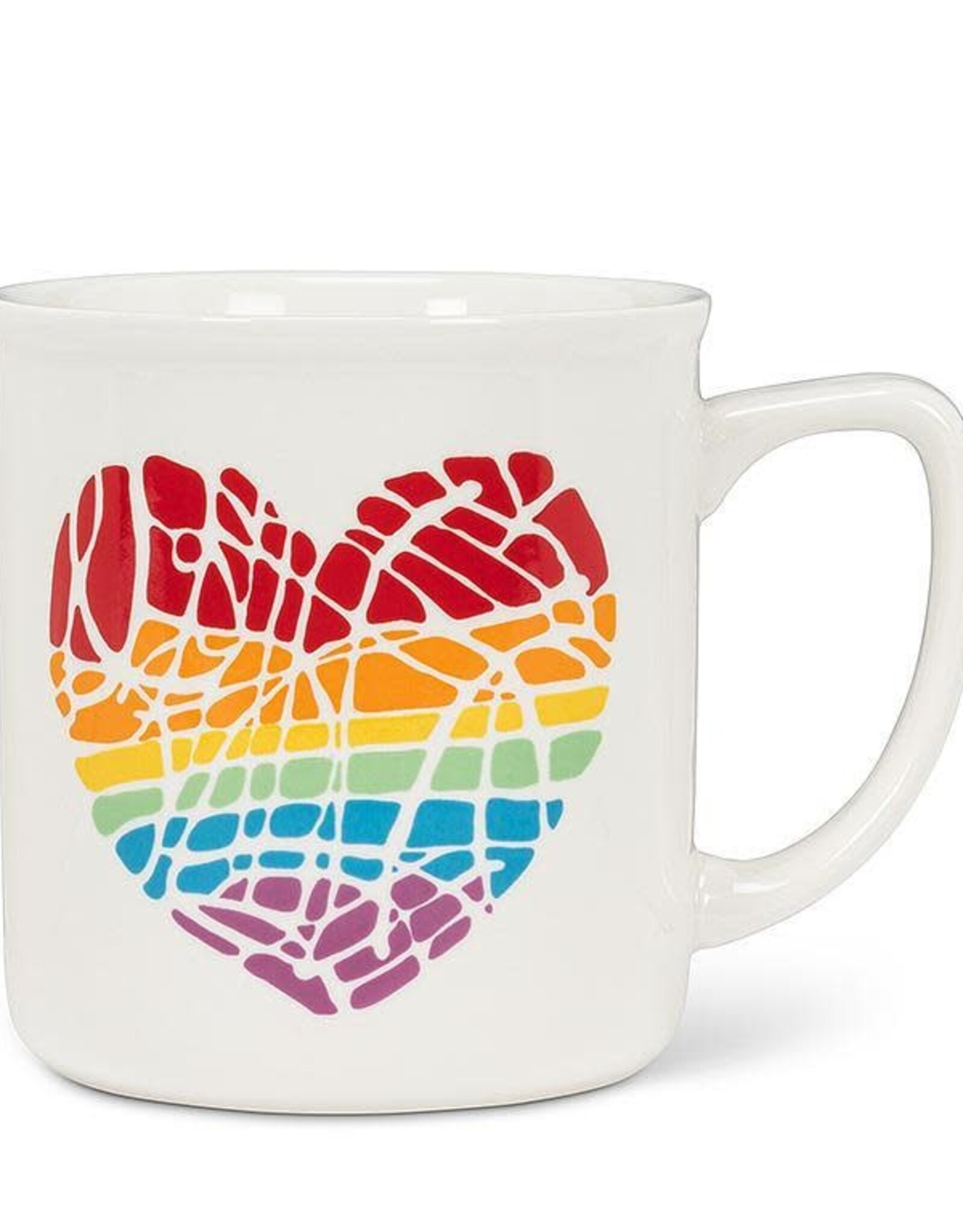 TASSE : COEUR ARC-EN-CIEL