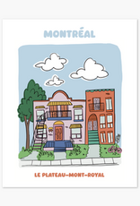 Boucle & Papier AFFICHE : DUPLEX ÉTÉ 8X10 (B&P)