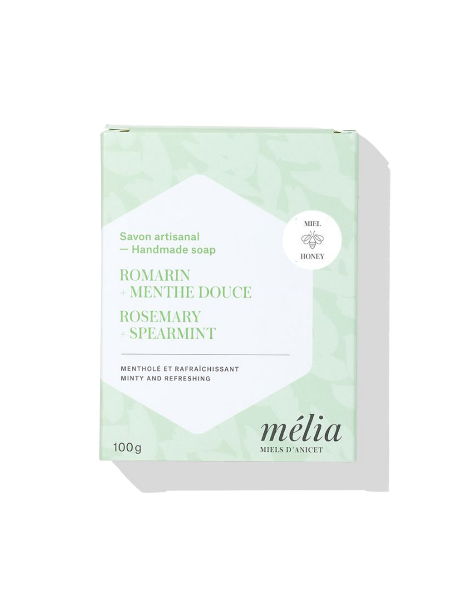SAVON : ROMARIN + MENTHE DOUCE