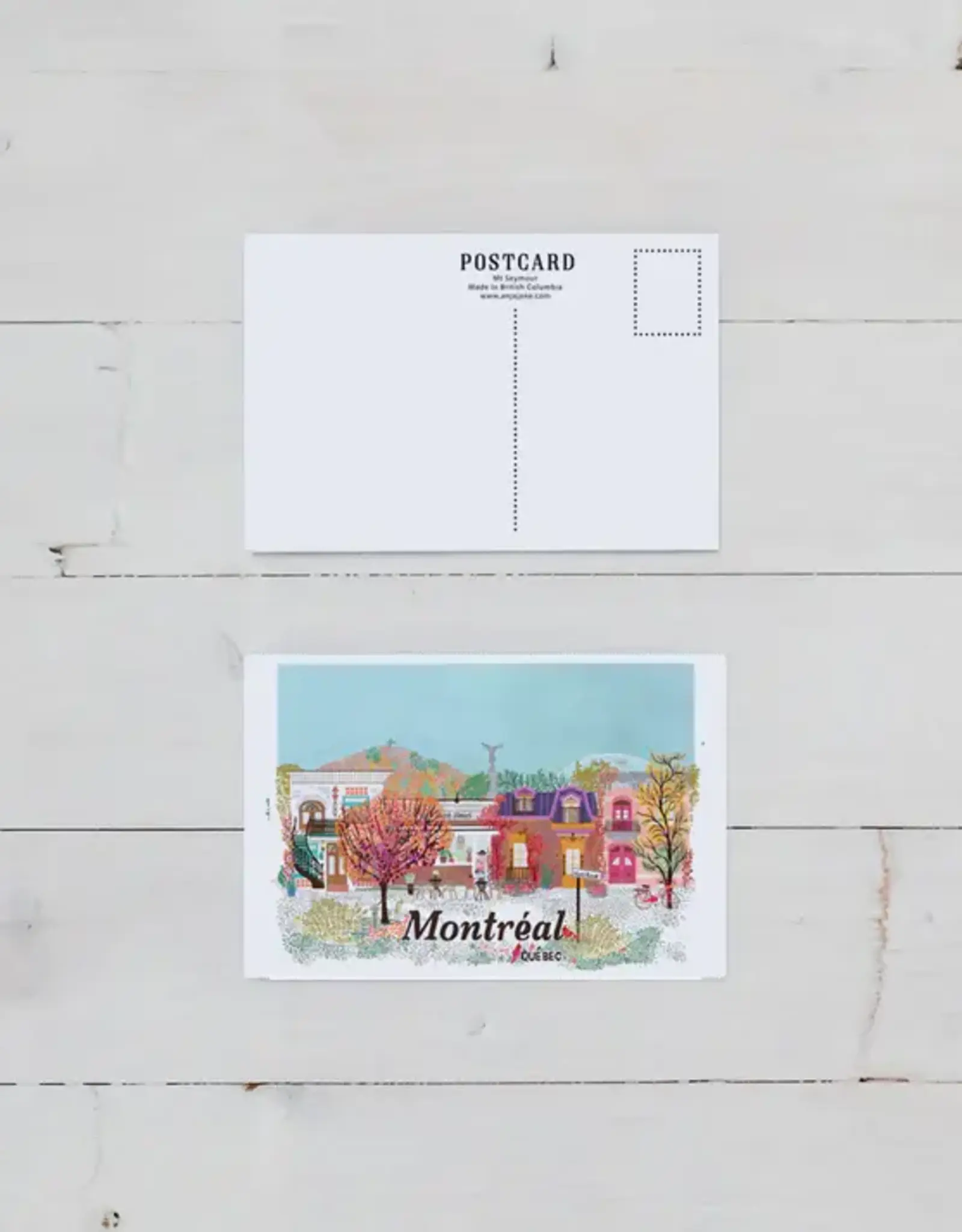 CARTE POSTALE : MONTRÉAL (ANJA JANE)