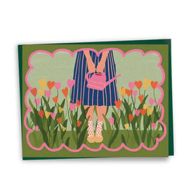 CARTE DE SOUHAITS : AMOUR FLEURI