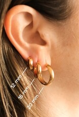 BOUCLE OREILLE : CERCIO 15mm