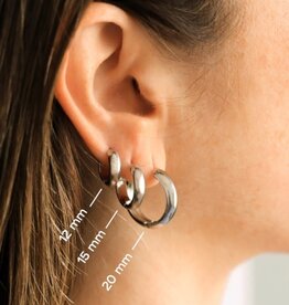 BOUCLE OREILLE : CERCIA 15mm