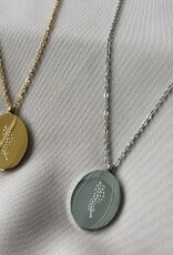 COLLIER : LES FLEURS JUILLET OR