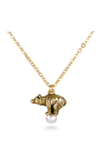 Fabergé "Bear on a Pearl" Necklace