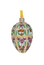 Romanov 1901 Gatchina Palace Royal Glass Egg Ornament