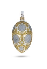 Romanov Tercentenary Glass Egg Ornament