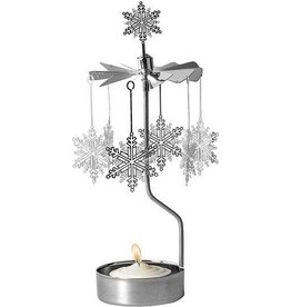 Snow Star Angel Chime Candle Holder