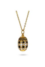 Imperial Egg Pendant "Royal Chess" Necklace