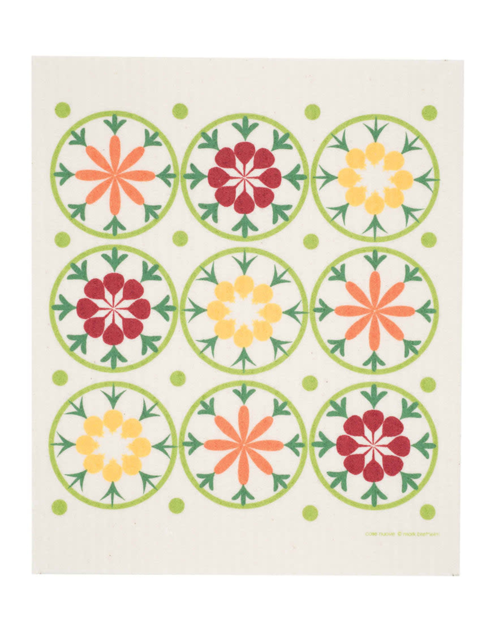 Root Vegetables Swedish Dishcloth TMORA Shop