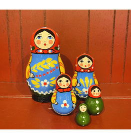 Zagorsk Nesting Doll (5 Pc)