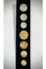 Set of Soviet Kopek Coins