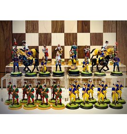 Hand-Painted Chess Set "The Great Northern War"