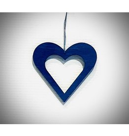 Slavic Heart Ornament (Blue)