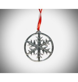Pewter Snowflake Ornament