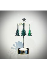 Christmas Tree Rotary Candle Holder