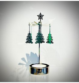 Christmas Tree Rotary Candle Holder