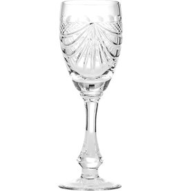 Belarusian Cut Crystal Sherry Glass