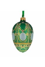 Alexander Palace 1908 Glass Imperial Egg Ornament