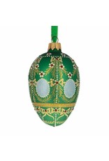 Alexander Palace 1908 Glass Imperial Egg Ornament