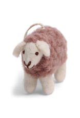 Felt Sheep Ornament (Lavender)