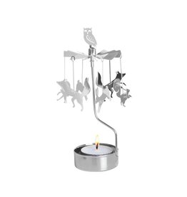 Forest Animals Rotary Candle Holder