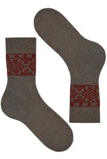 Estonian Angora Wool Socks (Grey)