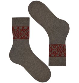 Estonian Angora Wool Socks (Grey)