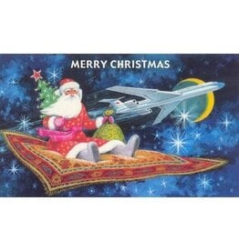 Father Frost Magic Carpet Soviet "Christmas" Magnet