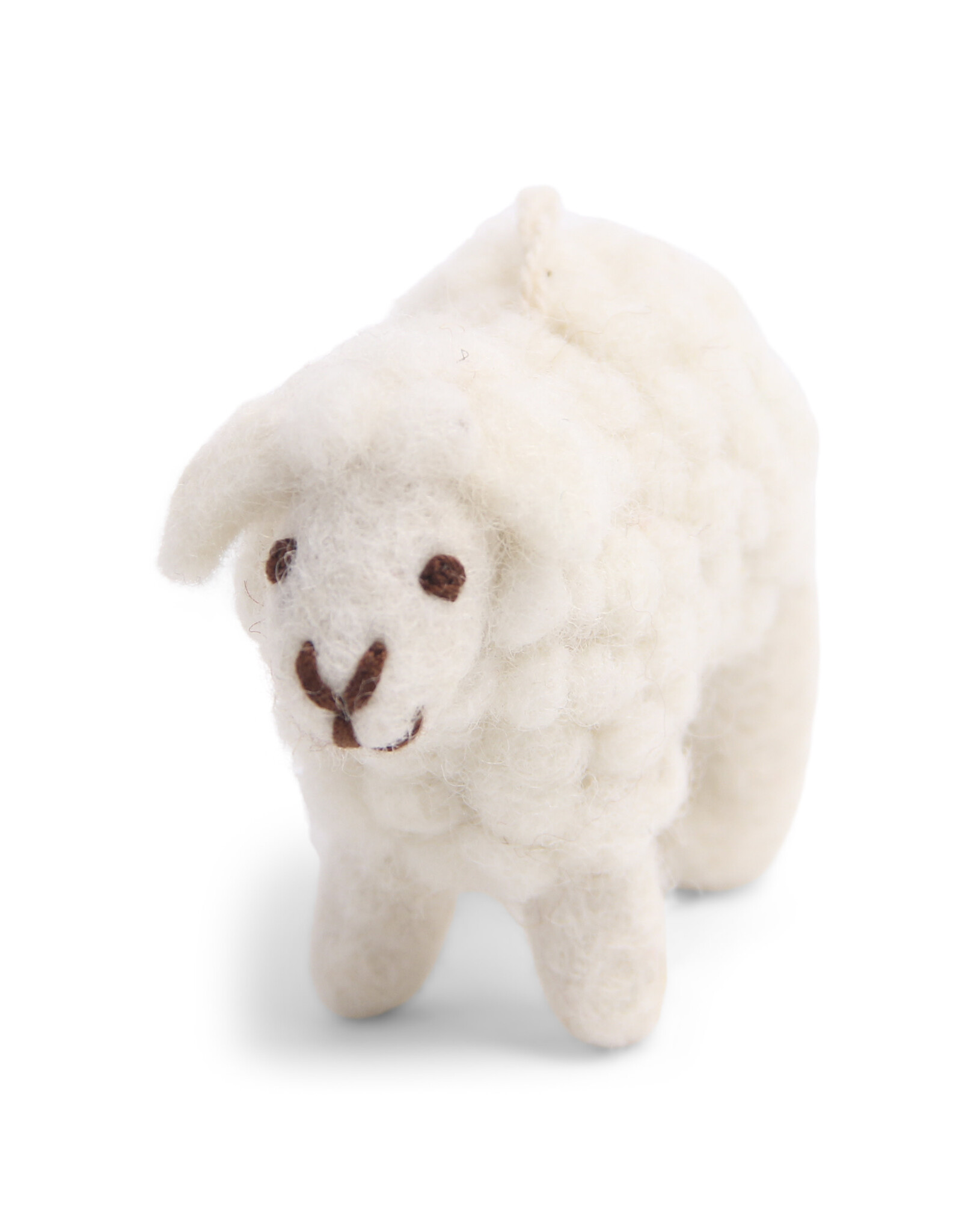 Felt Sheep Ornament (White)